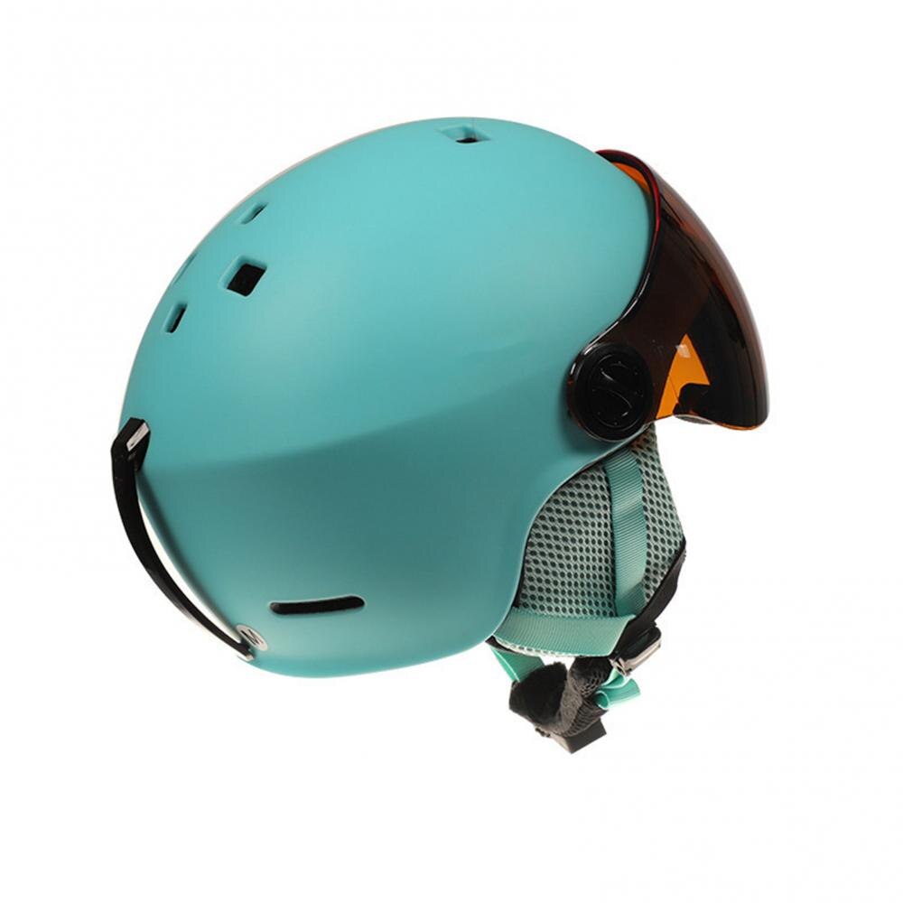 남성 여성 겨울 눈 스포츠 스키 사이클링 일체형 성형 헬멧, 스포츠 안전 헬멧